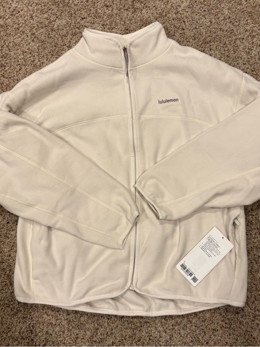Lululemon Tumbled Fleece Full-Zip Jacket
